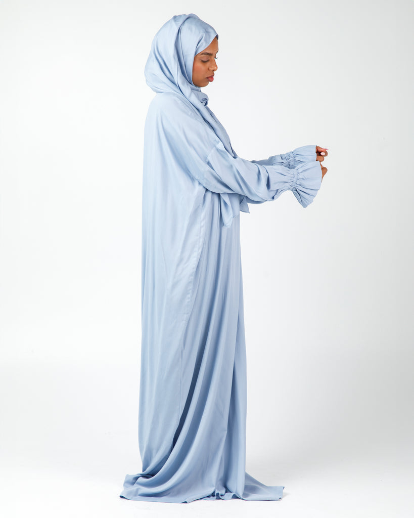 OUNS Rayon Prayer Wear - Blue - Alef Meem