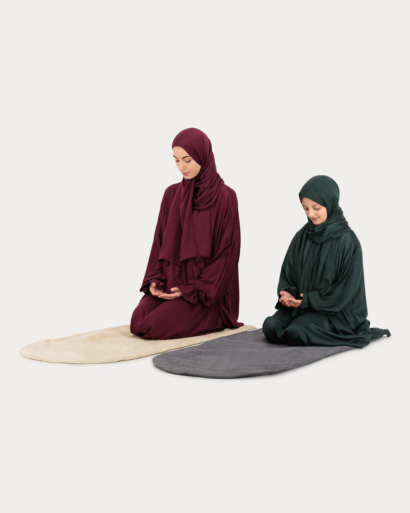 ARKAN Prayer Mat  -  Beige - Alef Meem